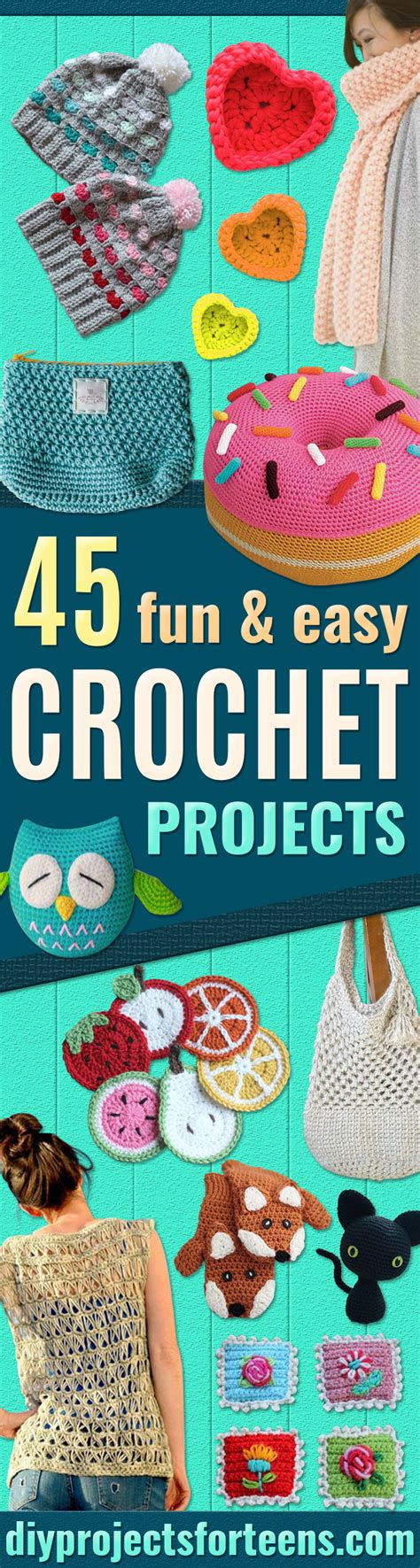 fun  easy crochet projects