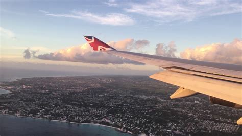 Approach And Landing At Grantley Adams Airport Barbados
