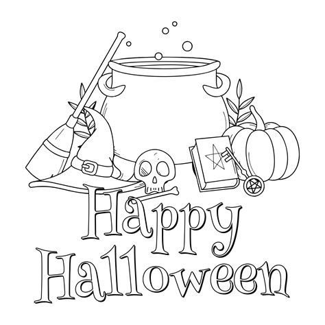 creative  great halloween coloring pages drawings coloring theme