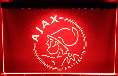 ajax  club logo led verlichting display american sale shop