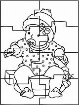 Puzzle Pages Coloring Mycoloring Color Printable Kids sketch template