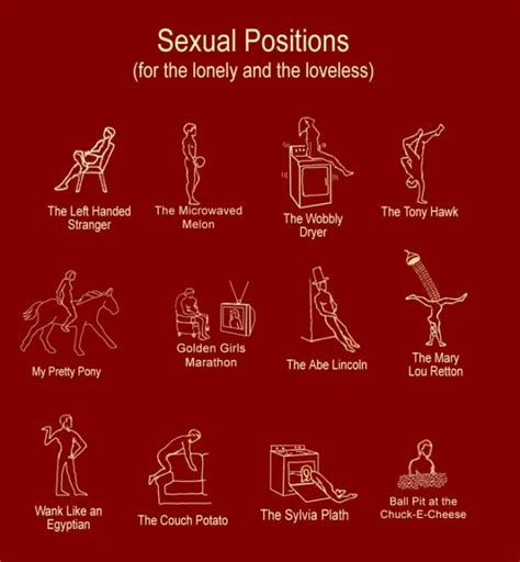 Sexual Positions For The Lonely And Loveless