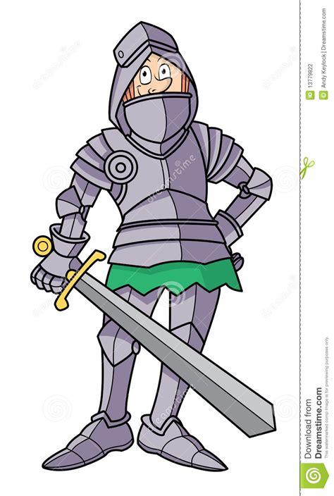 cartoon skinny knight in armor stock vector illustration of laugh happy 13779822