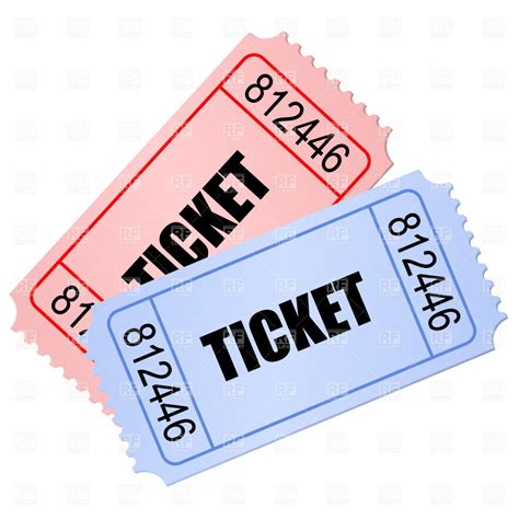 ticket clip art pictures clipartix