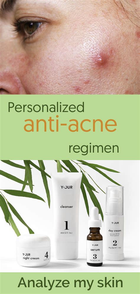 personalized anti acne regimen skin care anti acne acne