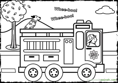 fire safety coloring pages printable
