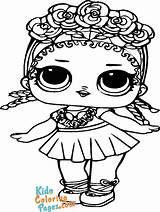 Lol Doll Coloring Bb Pages Super Kids Fre Print Color Girls sketch template