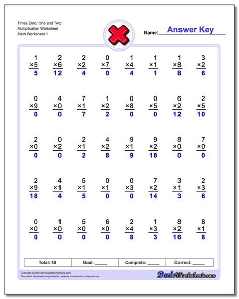 multiplication worksheets   fourth   grade