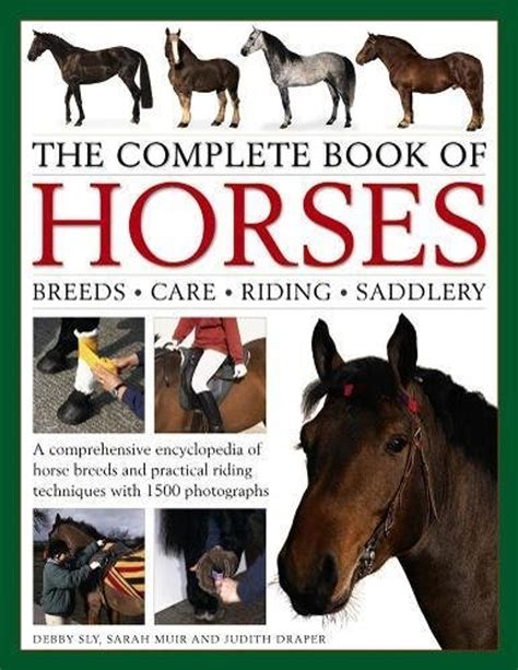 complete book  horses debby sly sarah muir judith draper