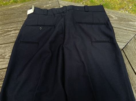 fechheimer brothers  navy blue uniform pants  regular nwt  ebay