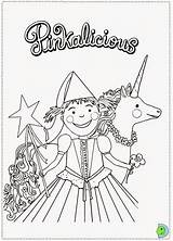 Pinkalicious Dinokids sketch template