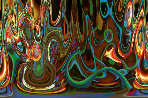 Psychedelic Trip Digital Art By Linda Sannuti