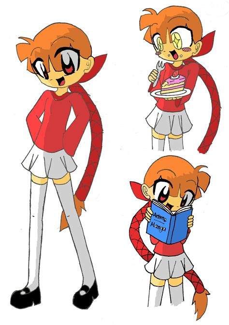 blossom s daughter blossom powerpuff girls fan art