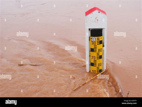 depth gauge board  res stock photography  images alamy