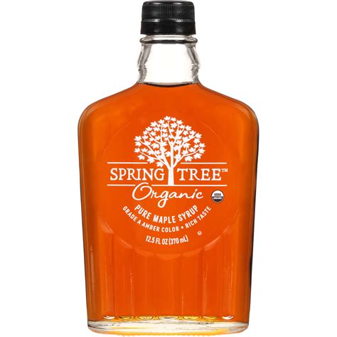 spring tree organic pure maple syrup  fl oz bottle walmartcom