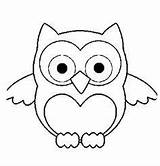Uil Uiltjes Uiltje Owl Dieren Tekening Peuters Herfst Uilen Downloaden sketch template