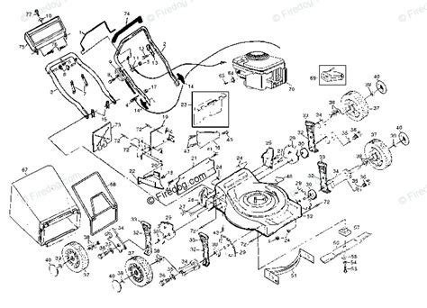 Husqvarna Walk Mower 51 954065601a 1994 07 Oem Parts Diagram For 20