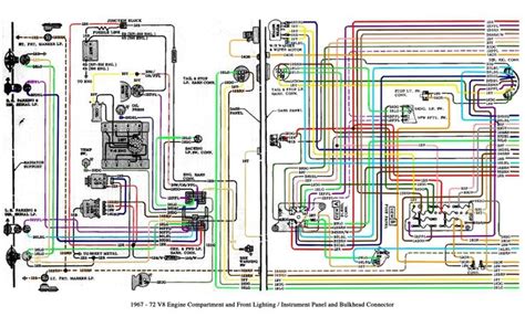 wiring diagram    chevy truck  shown  full color   shows