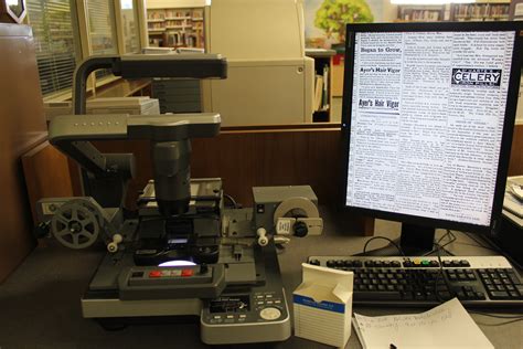 microfilm middlesex county library