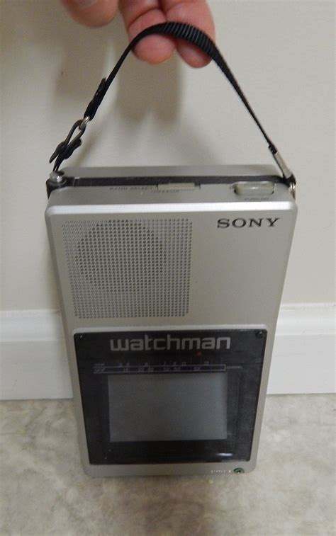 sony watchman portable tv model fd    japan portable tv mini tv portable