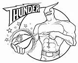 Coloring Pages Nba Thunder Basketball Raptors Toronto Warriors Golden State Lakers Players Celtics Boston Logos City Oklahoma Logo Sheets Color sketch template
