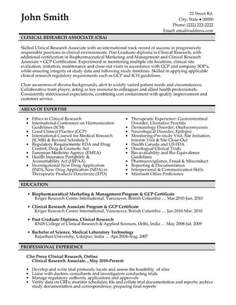 Research Assistant Resume Sample And Template