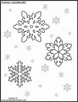 Coloring Snowflake Printable Pages Snow Flakes Color Snowflakes Template Preschoolers Clipart Print Kids Christmas Templates Book Frozen Stencil Stencils Getdrawings sketch template