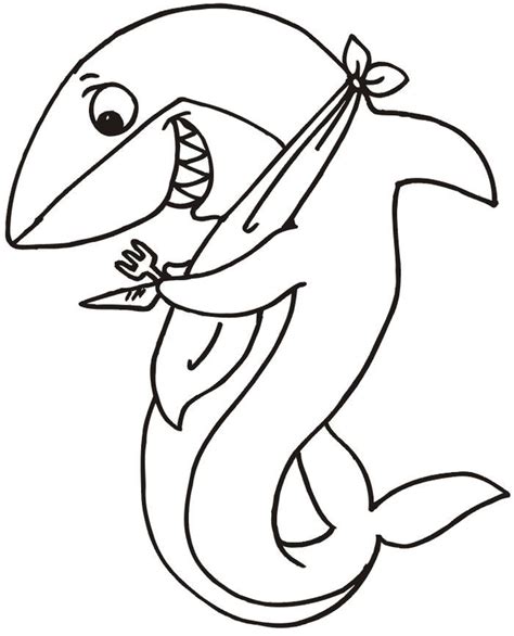 cute shark coloring pages shark coloring pages animal coloring pages