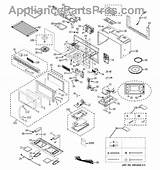 Microwave Parts Ge Diagram Model Part Appliancepartspros sketch template