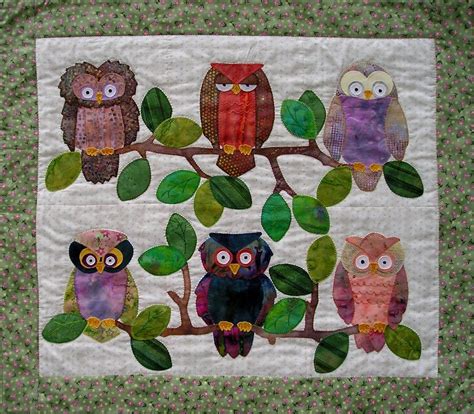 owl quilt sewing owl patterns pinterest owl quilts owl  owl