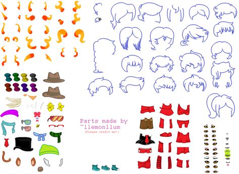 sprite sheet updated  llemonllum  deviantart