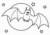 Colorear Halloween Para Dibujo Murcielago Murciélago Imágenes Grandes Descargar sketch template