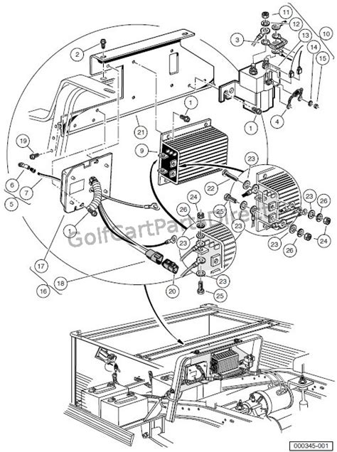 daisy wiring wiring diagram  club car ds powerdrive