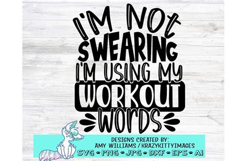 workout words svg funny workout quotes sarcastic quotes