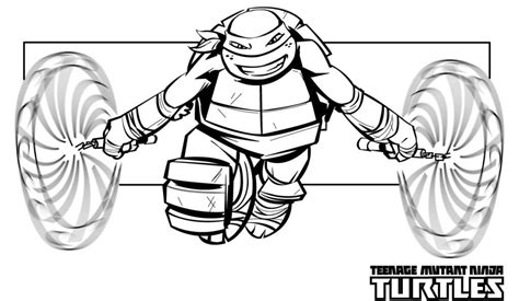 tmnt coloring page mattys  tmnt birthday party pinterest