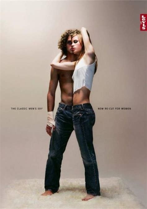 The First Levi S 501 Jeans For Women Was Created Back In 1981 Print Ad