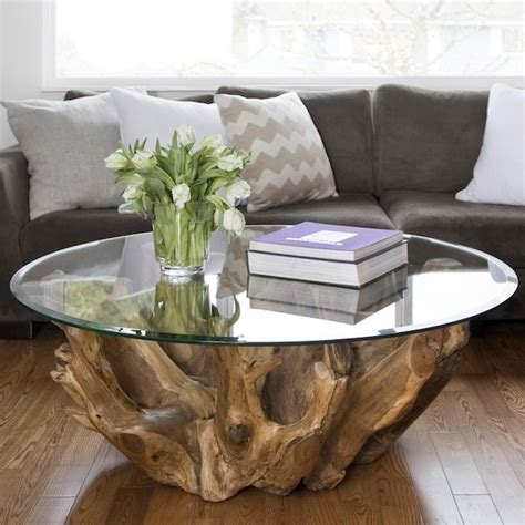natura  root coffee table mikaza meubles modernes
