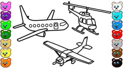 coloring  kids  aircraft helicopter coloring pages