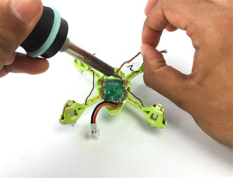 smashed shorted  soldered     broken drone airborne  ifixit news