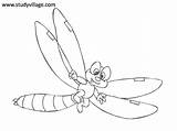 Colorat Libelula Copii Planse Libelule Insecte Fise sketch template