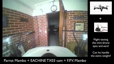 giving  parrot mambo drone  camera  lacks  fpv youtube