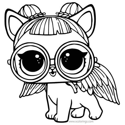 coloring page lol unicorn unicorn lol doll coloring page  girls