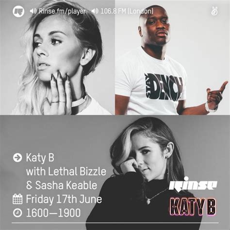 rinse fm podcast katy b w sasha keable and lethal bizzle 17th june 2016 by rinse fm free