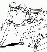 Lola Bugs Bony Bos Boni Imagui Looney Tunes Boc Bebés Peque Conejo sketch template