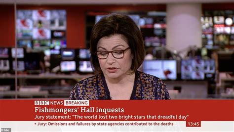 bbc news host jane hill fights tears as she reads out london bridge