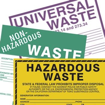 printable hazardous waste labels