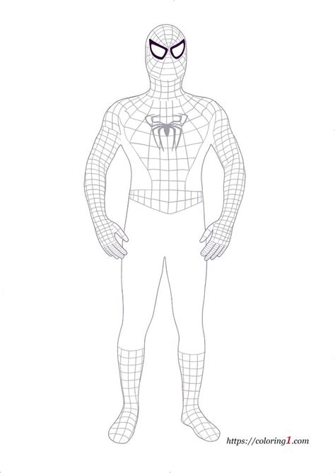 black spiderman coloring pages   coloring sheets