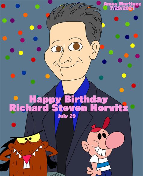 happy birthday richard steven horvitz   artisticamos  deviantart