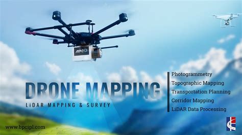 aerial mapping drone lidar survey photogrammetry surveillance