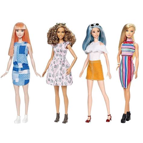 2017 barbie fashionistas Барби Игрушки Куклы